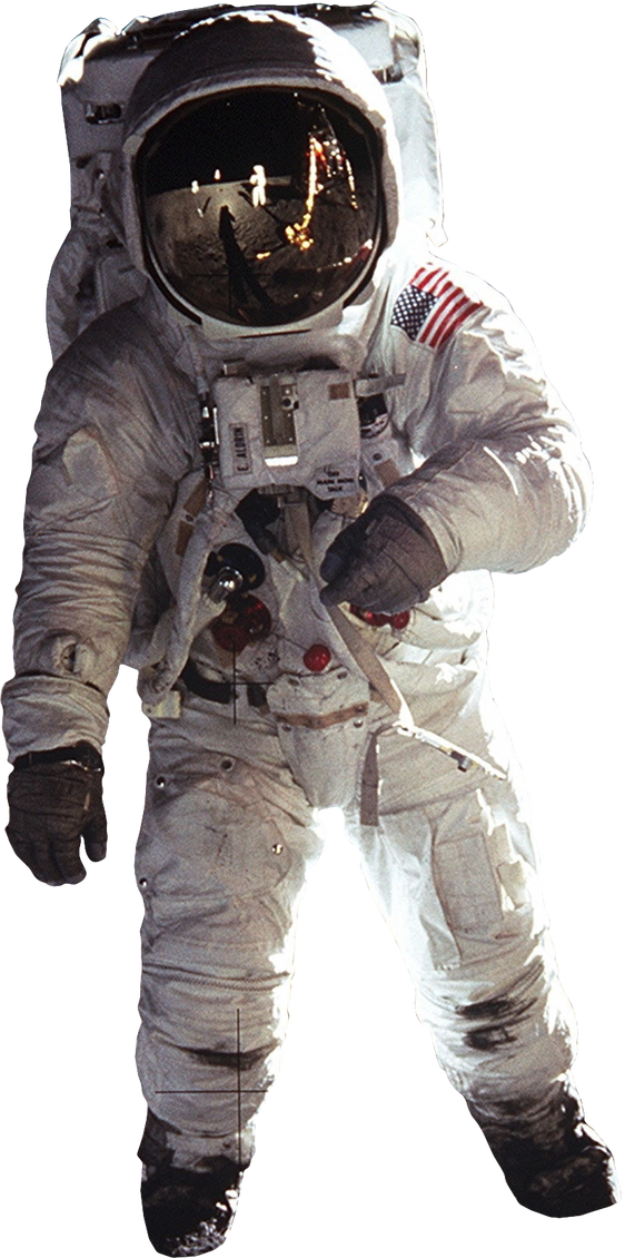 Astronaut Suit Cutout